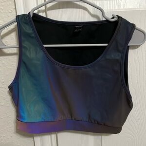 SHEIN size medium reflective crop top